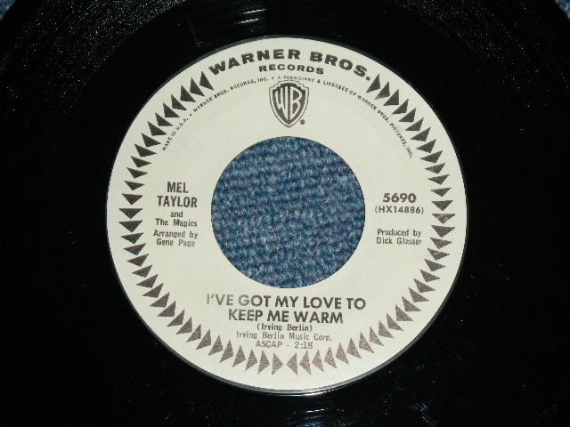 画像: MEL TAYLOR of The VENTURES - YOUNG MAN, OLD MAN ( Matrix # HX-14885-2/14886-2 : MINT-/MINT- )/ 1965 US ORIGINAL White Label Promo 7"SINGLE