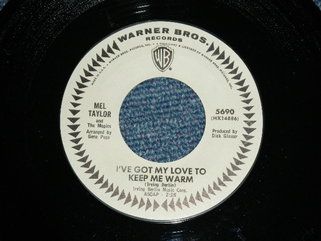 画像: MEL TAYLOR of The VENTURES - YOUNG MAN, OLD MAN ( Matrix # HX-14885-2/14886-2 : MINT-/MINT- )/ 1965 US ORIGINAL White Label Promo 7"SINGLE