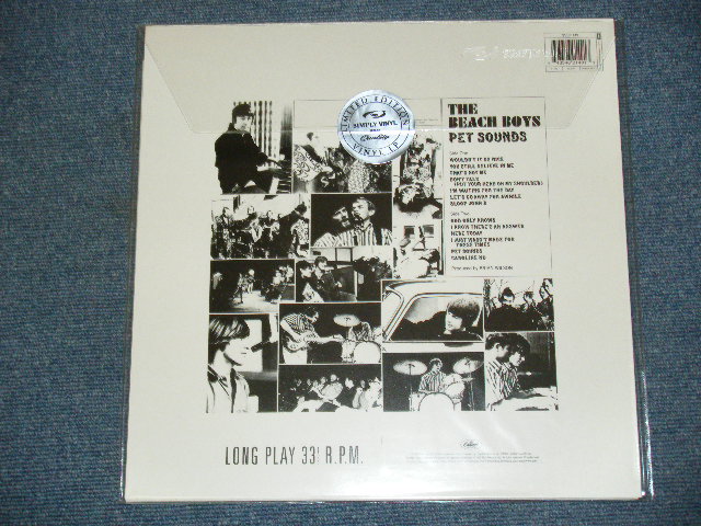 画像: THE BEACH BOYS - PET SOUNDS  / 1999 EU 180 gram Heavy Weight REISSUE Brand New LP
