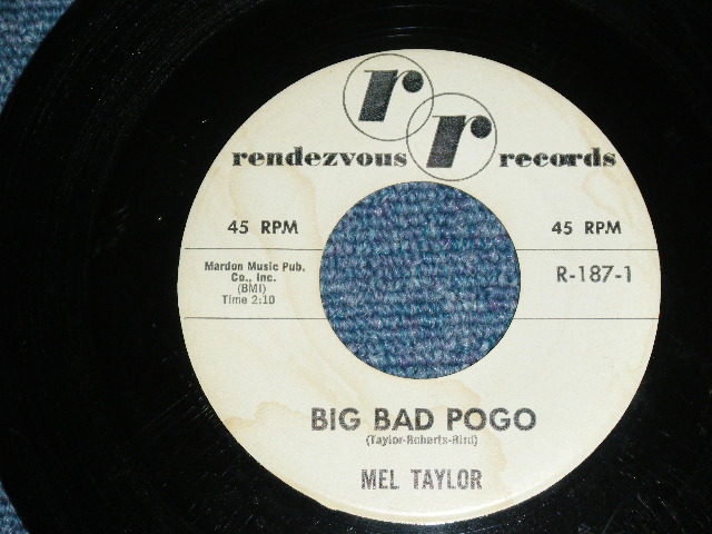 画像1: MEL TAYLOR of The VENTURES - BIG BAD POGO ( Ex+/Ex+ ) / 1962  US ORIGINAL 7"SINGLE
