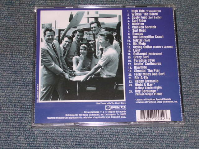画像: THE LIVELY ONES - HANG FIVE! THE BEST OF  / 1995 US ORIGINAL  BRAND NEW SEALED  CD 