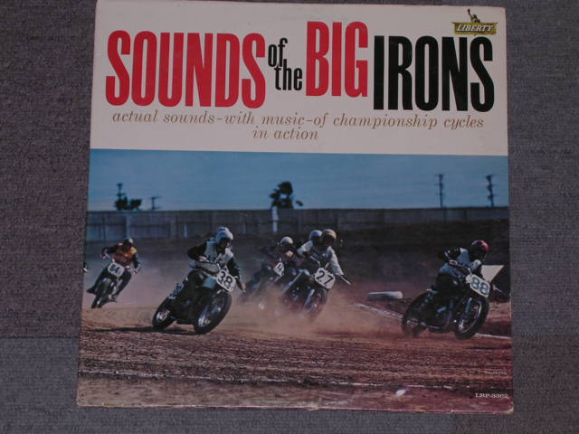 画像1: Sound Noise ( MOTOR CYCLES  Sound With INST. MUSIC - SOUNDS OF THE BIG IRONS  / 1964 US ORIGINAL MONO LP