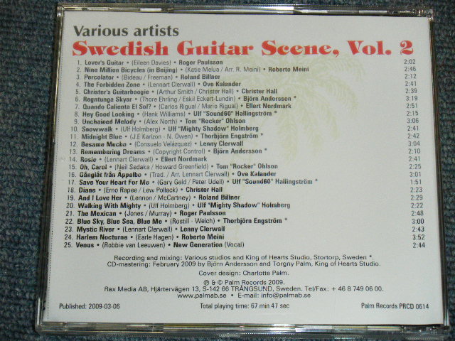 画像: V.A. OMNUBUS - SWEDISH GUITAR SEENE, VOL.2   / 2009 SWEDEN ORIGINAL Brand NEW CD-R 