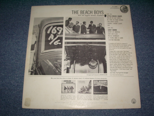 画像: The BEACH BOYS - LITTLE DEUCE COUPE ( Ex+,Ex/Ex++ ) / 1963 US ORIGINAL STEREO LP