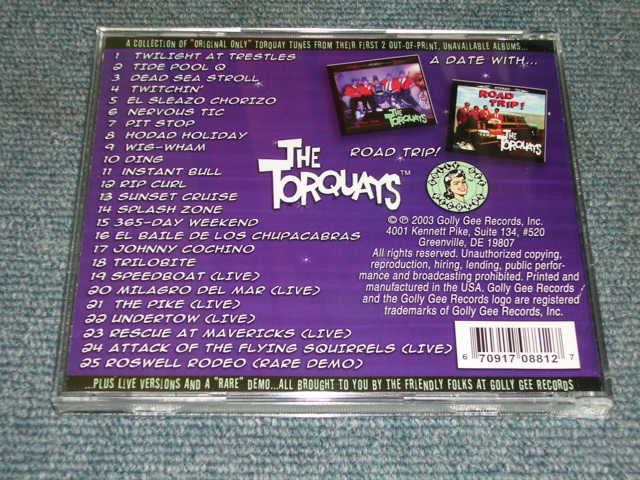 画像: THE TORQUAYS - RETURN ENGAGEMENT  / 2003 US Brand new  CD 