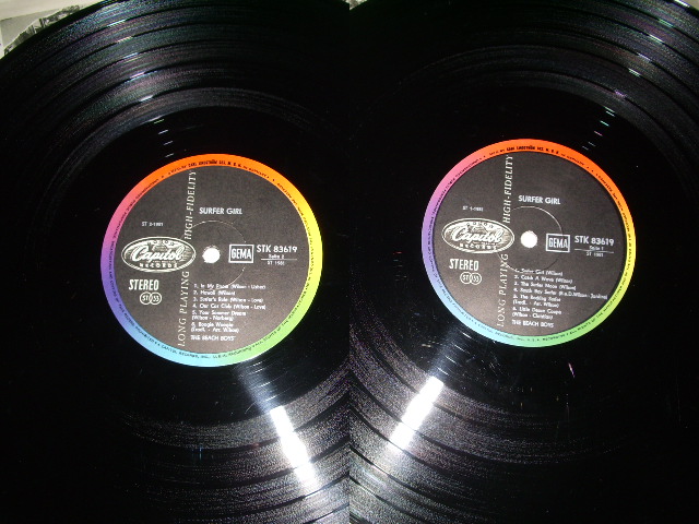 画像: The BEACH BOYS - SURFER GIRL  / 1964 WEST-GERMANY ORIGINAL STEREO LP