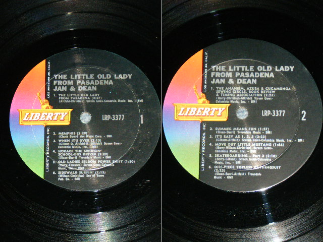 画像: JAN & DEAN - THE LITTLE OLD LADY FROM PASADENA  ( Ex+/Ex++ )  / 1964 US ORIGINAL MONO LP 