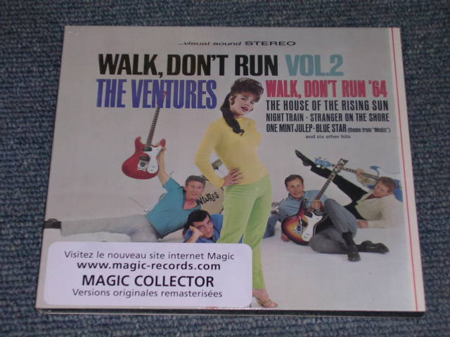 画像1: THE VENTURES- WALK DON'T RUN VOL.2 ( ORIGINAL ALBUM + BONUS )  / 2003 FRENCH DI-GI PACK SEALED  CD