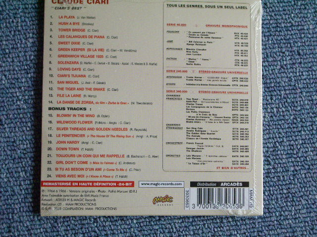 画像: CLAUDE CIARI - CIARI'S BEST ET SA GUITARE A 12 CORDES / 2008 FRENCH SEALED Mini-LP PAPER SLEEVE CD 