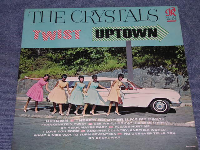 画像1: THE CRYSTALS - TWIST UP TOWN (Ex++/Ex+++) / 1962 US AMERICA ORIGINAL "BLUE LABEL "MONO Used LP 