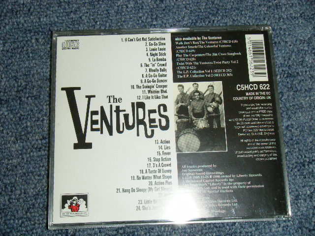 画像: THE VENTURES -  A GO-GO + WHERE THE SCTION IS ( 2 in 1 )/ 1995  UK& EU Used CD 