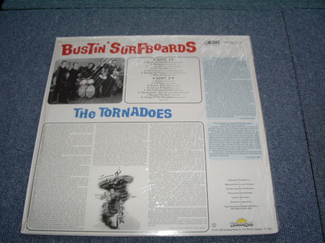 画像: THE TORNADOES - BUSTIN' SURFBOARDS (SEALED) / 1996 US AMERICA REISSUE "COLORED WAX" "BRAND NEW SEALED" LP  