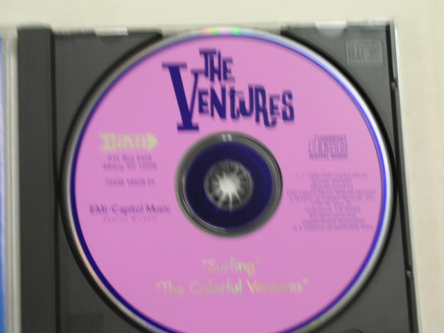画像: THE VENTURES - SURFING + THE COLORFUL VENTURES ( 2 in 1+ BONUS TRACK ) / 1996 US USED  CD 