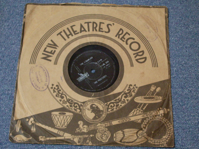 画像1: THE VENTURES - THE STRANGER / BIRD ROCKERS / 1960s INDIA ORIGINAL 78rpm SP 