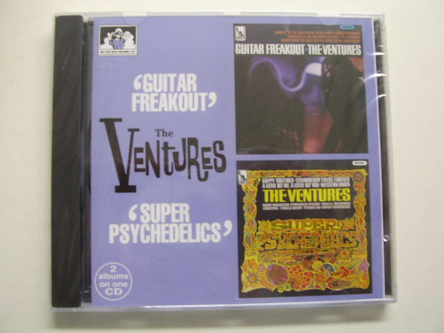 画像1: THE VENTURES - GUITAR FREAKOUT + SUPER PSYCHEDELICS ( 2 in 1 )/ 1995  UK& EU Brand New SEALED   CD 