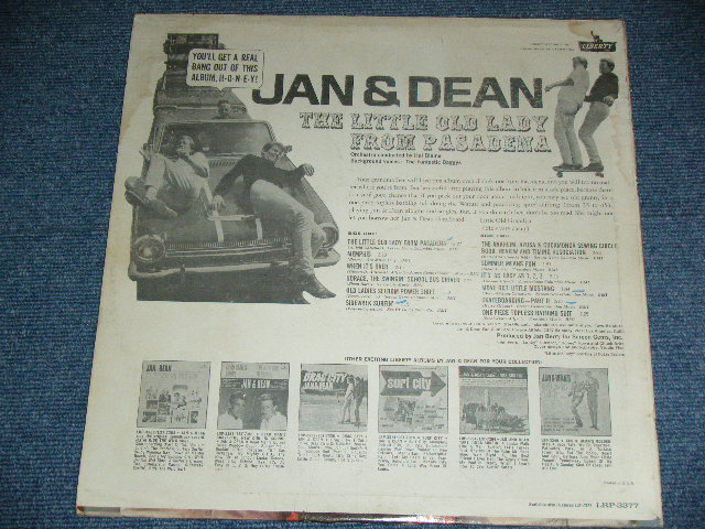 画像: JAN & DEAN - THE LITTLE OLD LADY FROM PASADENA  ( Ex+/Ex+ )  / 1964 US ORIGINAL MONO LP 