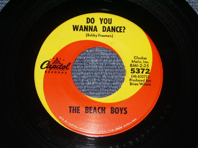 画像: THE BEACH BOYS - DO YOU WANNA DANCE?  ( DIE-CUT Cover Ex+/MINT- & Ex+++ ) / 1965 US ORIGINAL 7" SINGLE With PICTURE SLEEVE 