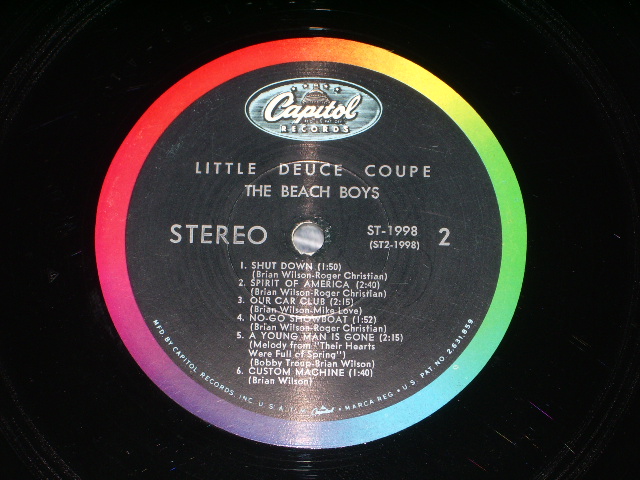 画像: The BEACH BOYS - LITTLE DEUCE COUPE ( Ex+,Ex/Ex++ ) / 1963 US ORIGINAL STEREO LP