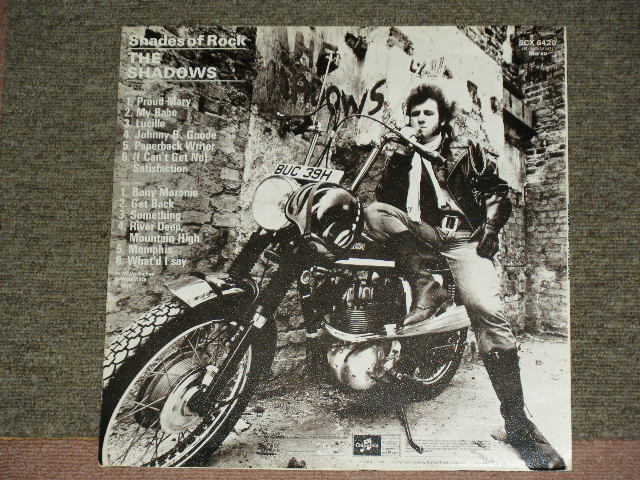 画像: THE SHADOWS - SHADES OF ROCK ( Ex+++/Ex+++ ) / 1970 UK ORIGINAL Used  LP 