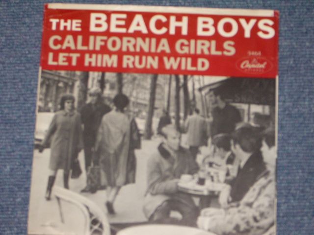 画像1: THE BEACH BOYS - CALIFORNIA GIRLS  ( GRAY  LOGO TITLE COVER : STRAIGHT-CUT Cover : MATRIX F3#4/F3#2 : Ex++/Ex+ ) / 1965 US ORIGINAL 7" SINGLE With PICTURE SLEEVE 