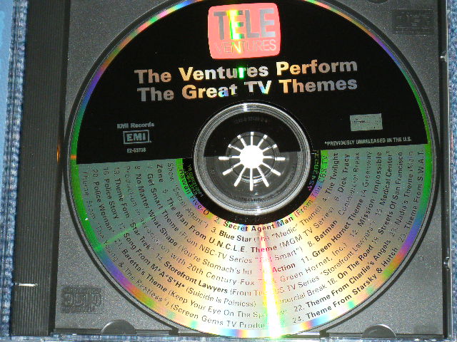 画像: THE VENTURES -  TELE VENTURES ( Cut Out ) / 1996 US ORIGINAL Used CD 