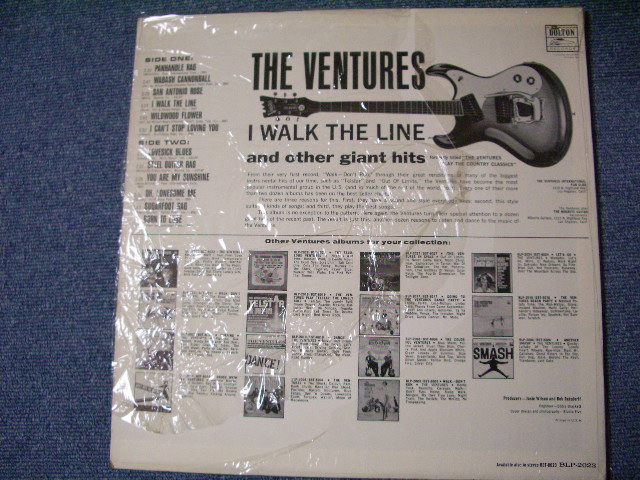 画像: THE VENTURES - I WALK THE LINE / 1965 RELEASE VERSION US LP