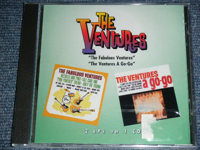 画像1: THE VENTURES - THE FABULOUS + A GO GO  ( 2 in 1+ BONUS TRACK ) / 1996 US Sealed CD 