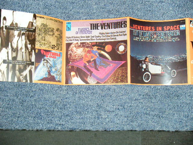 画像: THE VENTURES - FLIGHTS OF FANTASY + IN SPACE ( 2 in 1 )/ 1996  UK& EU Used CD 