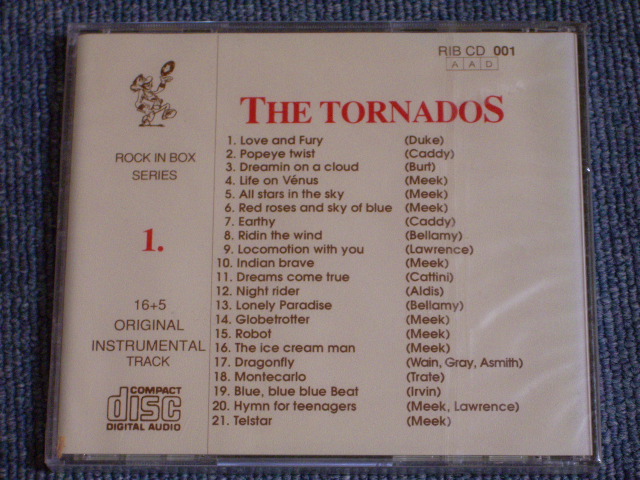 画像: THE TORNADOS - ROCK IN BOX SERIES 1. / 1994?   HUNGARY SEALED  CD 