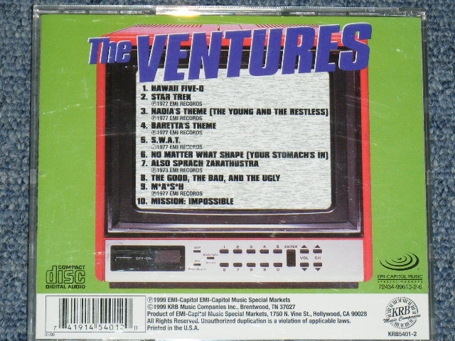 画像: THE VENTURES -  THE VENTURES ( SCREEN THEMES ) / 1999 US ORIGINAL Used CD 