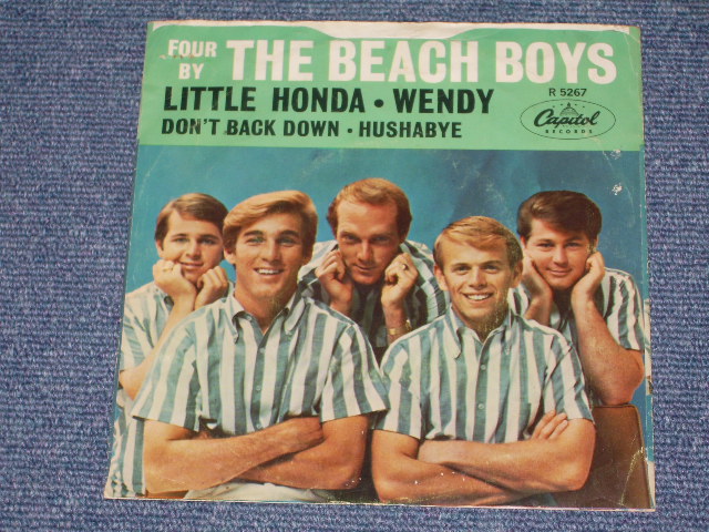 画像: THE BEACH BOYS - FOUR BY THE BEACH BOYS   / 1964 US ORIGINAL 7"33rpm EP With PICTURE SLEEVE