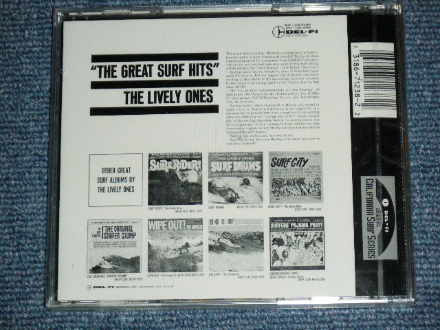 画像: THE LIVELY ONES - THE GREAT SURF HITS  /  1993 US ORIGINAL Brand New Sealed CD  