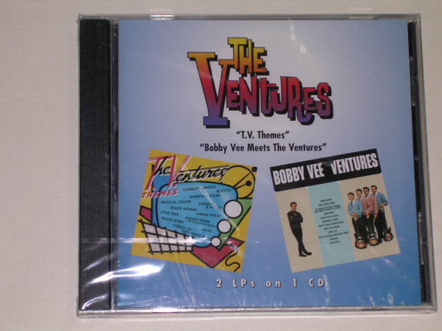 画像1: THE VENTURES - T.V. THEMES + BOBBY VEE MEETS THE VENTURES ( 2 in 1+ BONUS TRACK ) / 1997 US SEALED   CD 