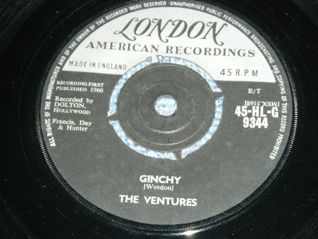 画像: THE VENTURES - LULLABY OF THE LEAVES ( Ex/Ex ) / 1961 UK ORIGINAL 7" Single