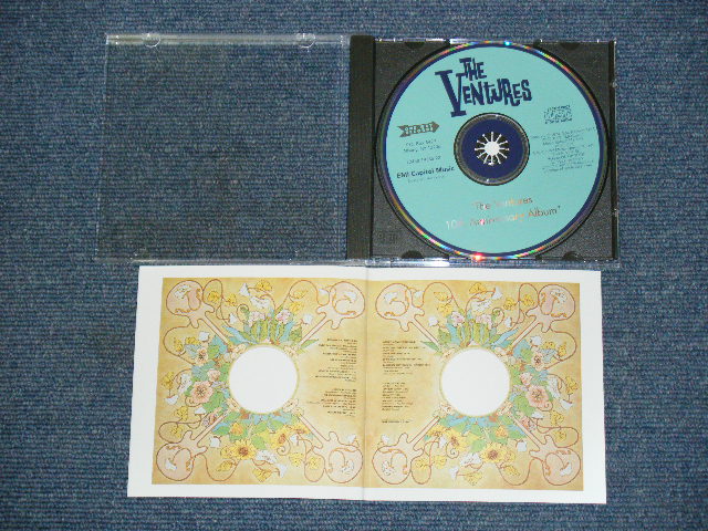 画像: THE VENTURES - 10TH ANNIVERSARY ALBUM ( 2 in 1+ BONUS TRACK ) / 1997 US ORIGINAL Used CD 
