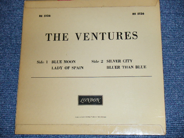 画像: THE VENTURES - THE COLOURFUL VENTURES / 1962 SWEDEN Original 7" EP With PICTURE SLEEVE 