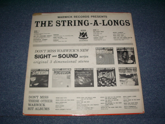 画像: THE STRING-A-LONGS - THE STRING-A-LONGS ( PICK A HIT featuring "WHEELS") / 1961 US ORIGINAL 1st Press JACKET Mono  LP 