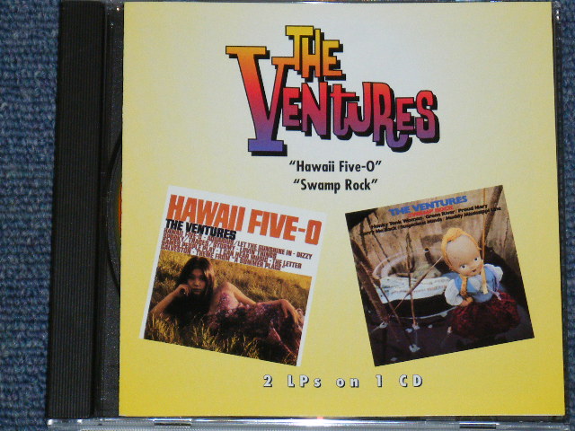 画像1: THE VENTURES - SWAMP ROCK + HAWAII FIVE- O ( 2 in 1 + BONUS ) / 1996  US ORIGINAL USED  CD 