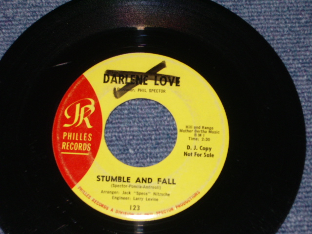 画像: DARLENE LOVE - STUMBLE & FALL / 1964 US ORIGINAL 7" SINGLE 