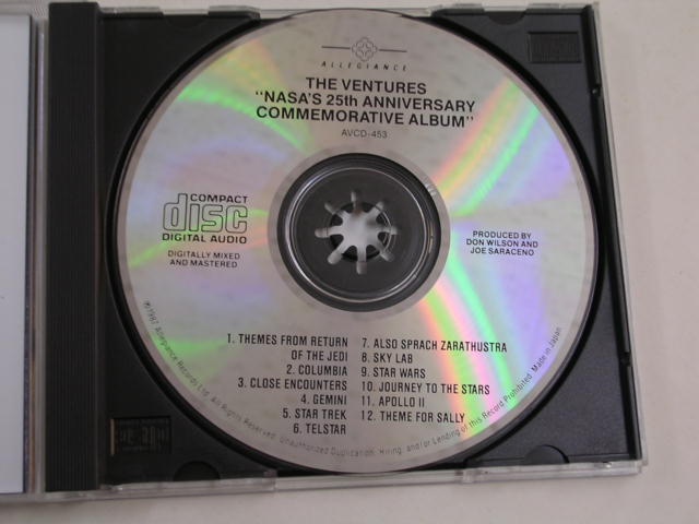 画像: THE VENTURES - NASA 25TH ANNIVERSARY  / 1987 US ORIGINAL USED  CD 