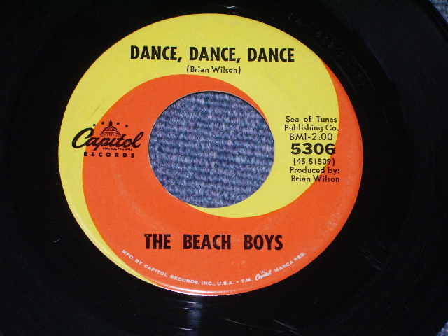 画像: THE BEACH BOYS - DANCE DANCE DANCE ( PRINTED  MATRIX NUMBER by 1st PRESS??? ) /  1964 US  Original   7"Single With Picture Sleeve  