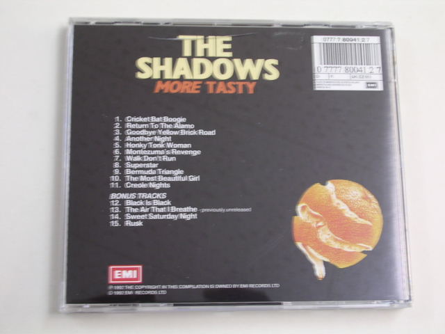 画像: THE SHADOWS - MORE TASTY / 1992 UK USED CD