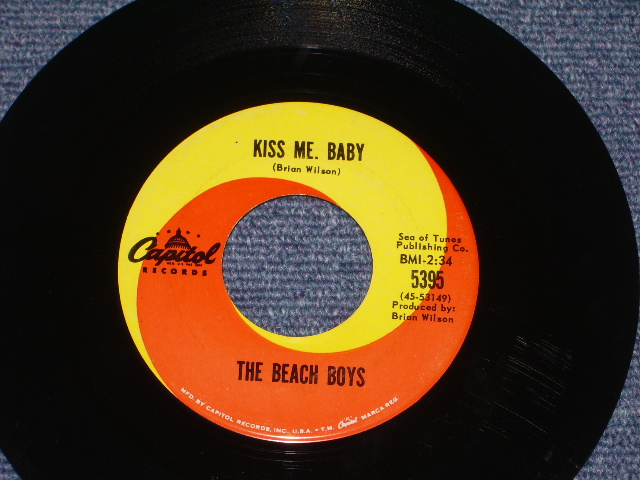 画像: THE BEACH BOYS - HELP ME,RHONDA   ( : MATRIX P5/P5 : STRAIGHT LISTING TITLE on LABEL: MINT-/Ex++ ) / 1965 US ORIGINAL 7" SINGLE With PICTURE SLEEVE 