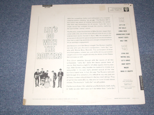 画像: The ROUTERS -  LET'S GO  (  Ex++ /Ex+++ ) / 1963 US ORIGINAL MONO  LP