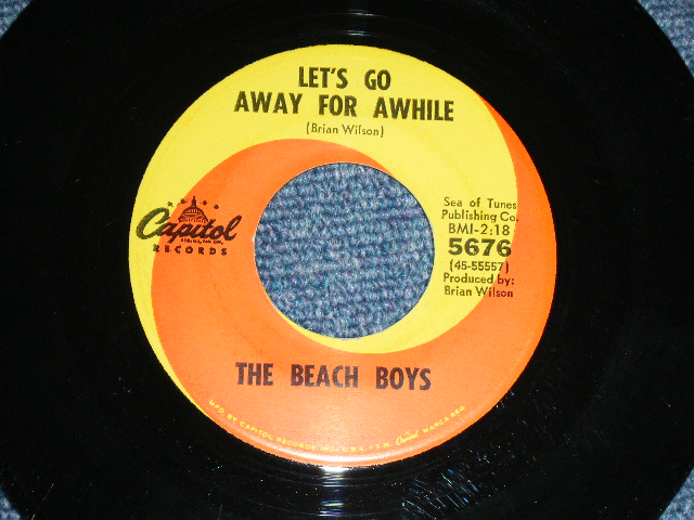 画像: THE BEACH BOYS - GOOD VIBRATIONS  ( MATRIX P1P/T2P  : DIE-CUT PS ) / 1966 US ORIGINAL 7" SINGLE With PICTURE SLEEVE 