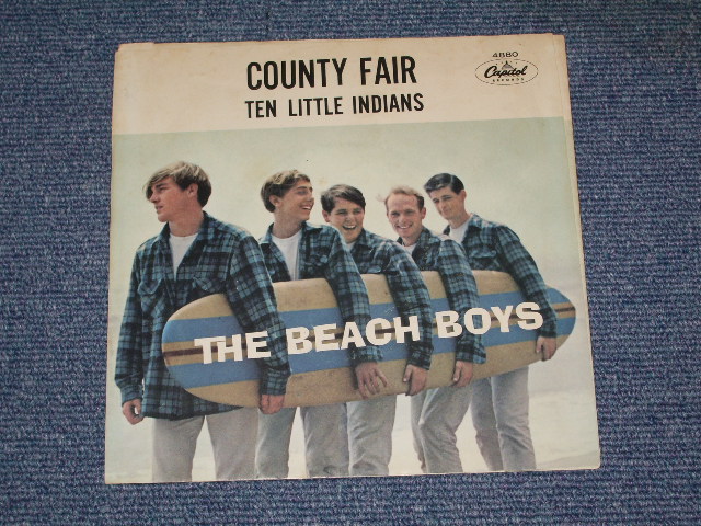 画像: THE BEACH BOYS - TEN LITTLE INDIANS  / 1962 US  Original 7"Single  With PICTURE SLEEVE 