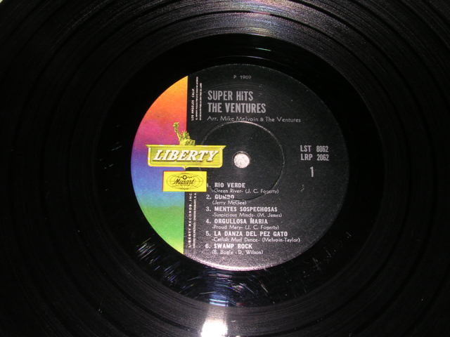画像: THE VENTURES - SUPER HITS ( SWAMP ROCK ) / 1969 MEXICO Original LP 