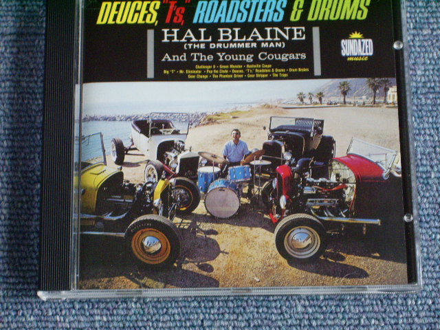 画像1: HAL BLAINE - DEUCES "T'S" ROADSTERS & DRUMS /  2001 US ORIGINAL Brand New Sealed CD  out-of-print now