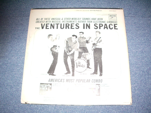 画像: THE VENTURES - IN SPACE ( With  NOKIE'S AUTOGRAPHED SIGNED ; Ex/Ex++ ) / 1964 US ORIGINAL Stereo LP 