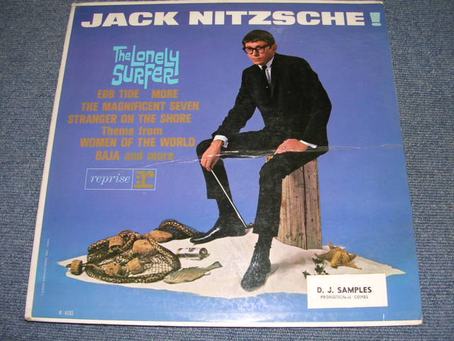 画像1: JACK NITZSCHE - THE LONELY SURFER ' Ex++/MINT ) / 1963 US ORIGINAL White Label Promo Mono LP